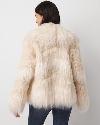 Faux Fur Coat | White House Black Market